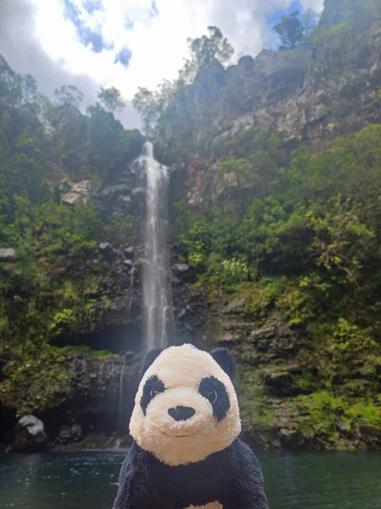 Andrée a failli mourir à la cascade du grand bassin
